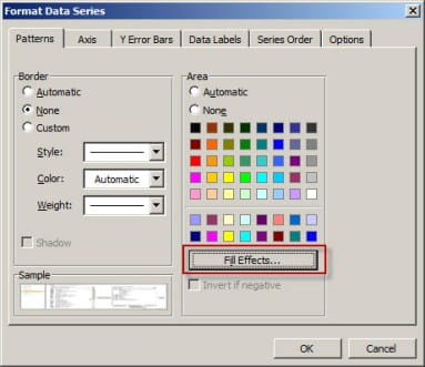 Fill effects buttons 