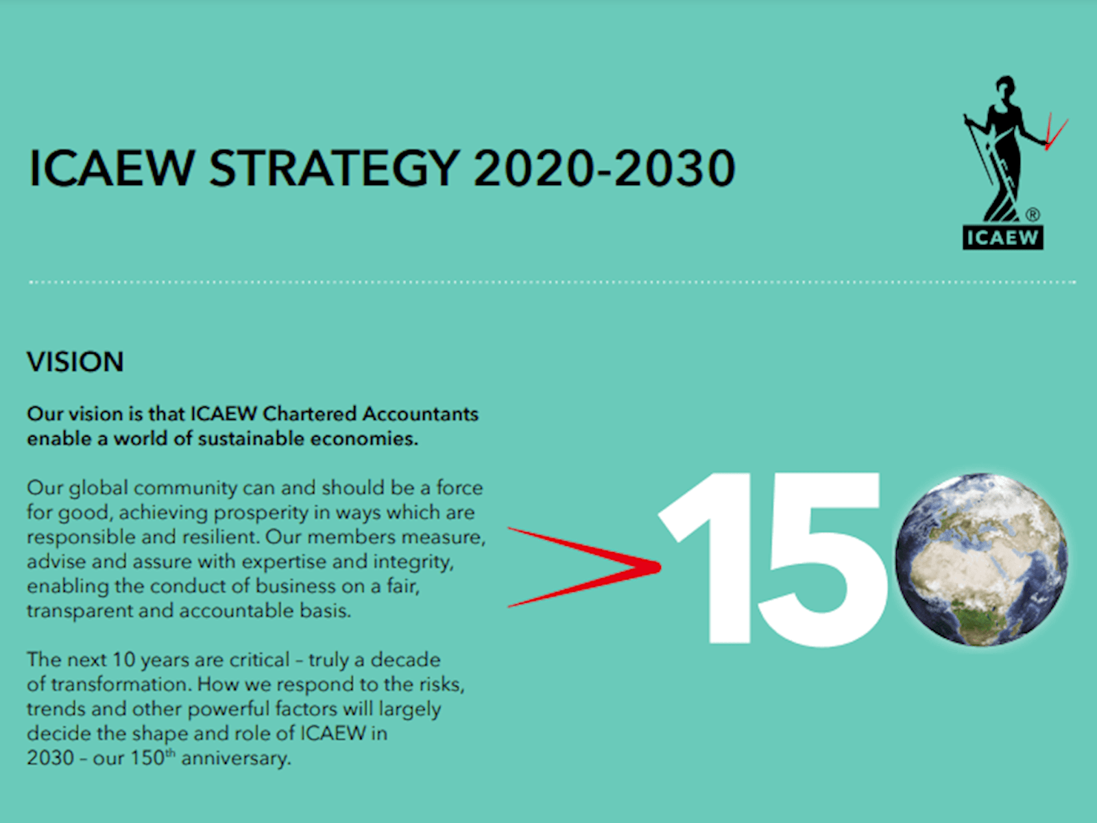 ICAEW Strategy 2020-2030 cover