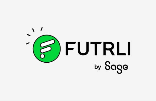 FUTRLI by Sage logo grey background
