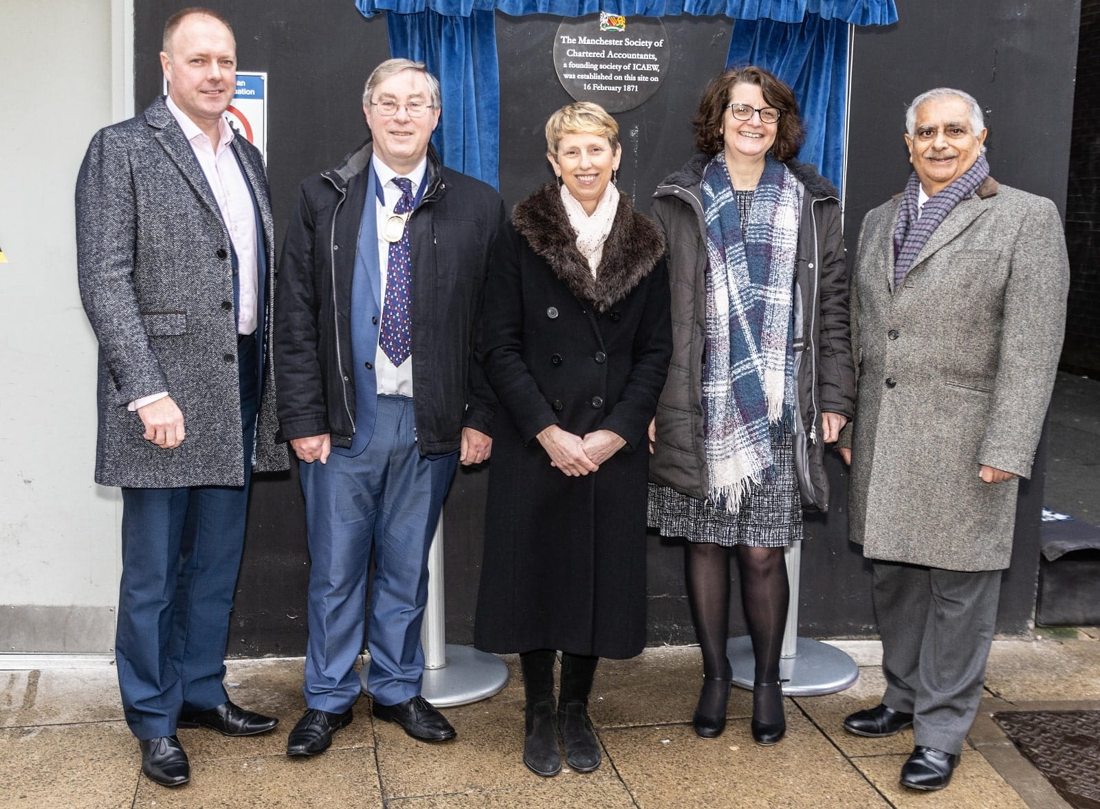 Unveiling of 150th Anniversary plaque
