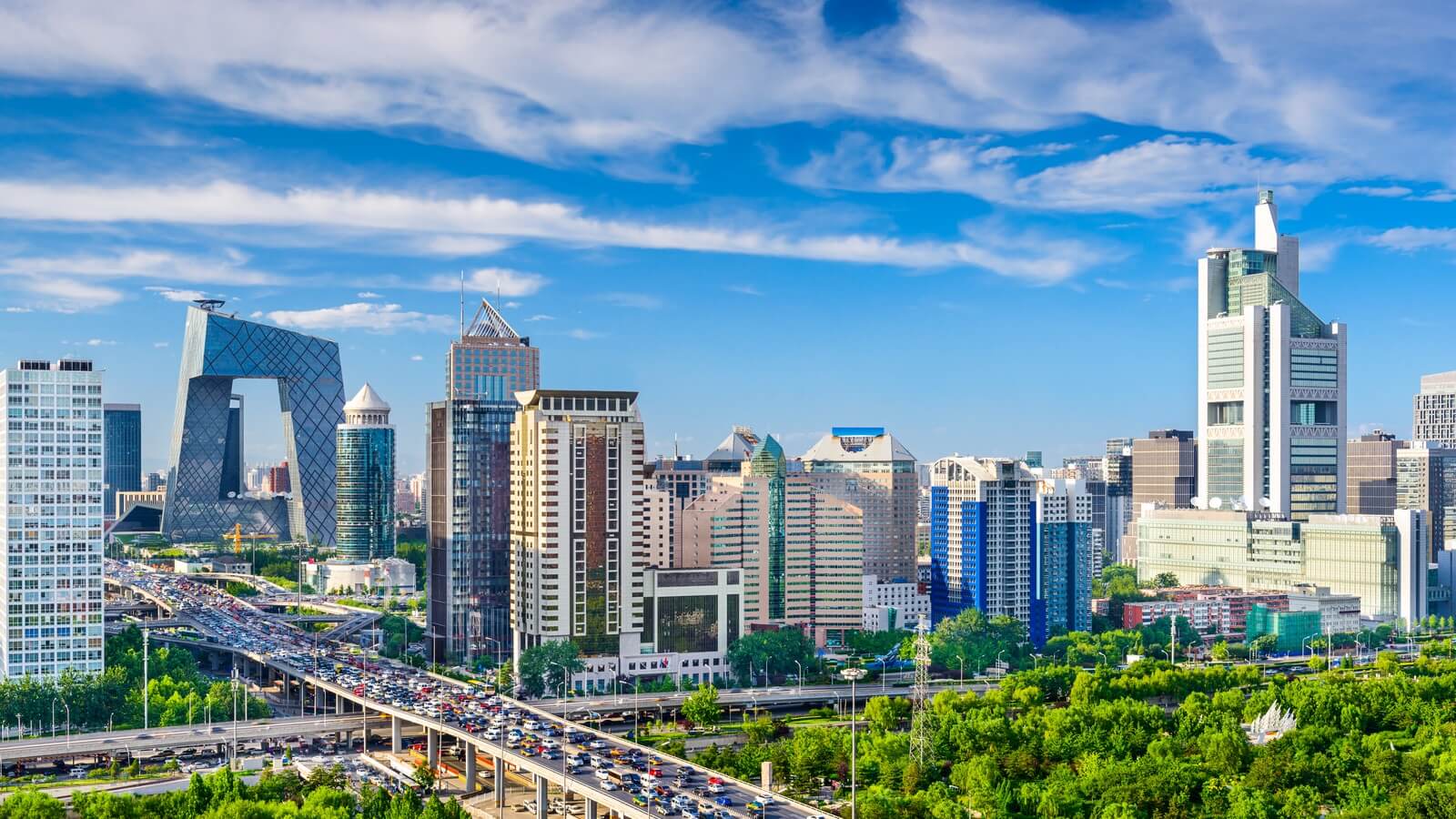 Beijing skyline
