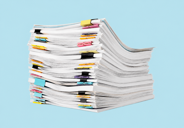 stack of papers