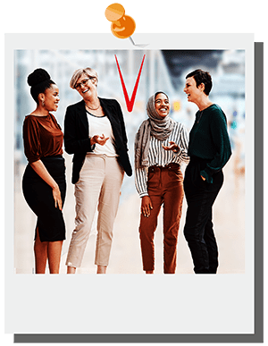 Women In Finance polaroid