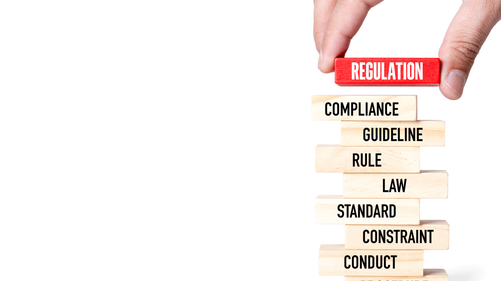 Regulation block stack