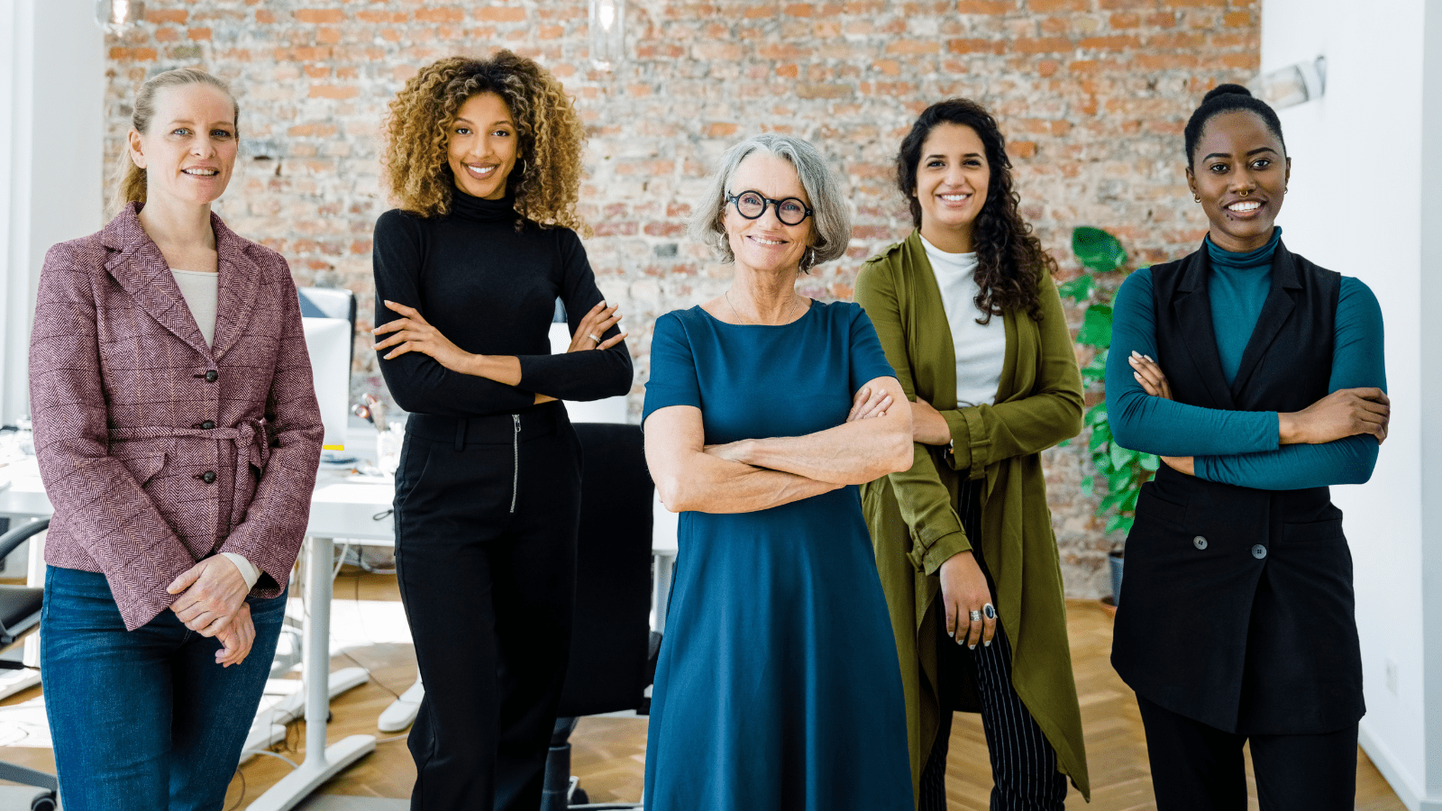 profile image of five professionals