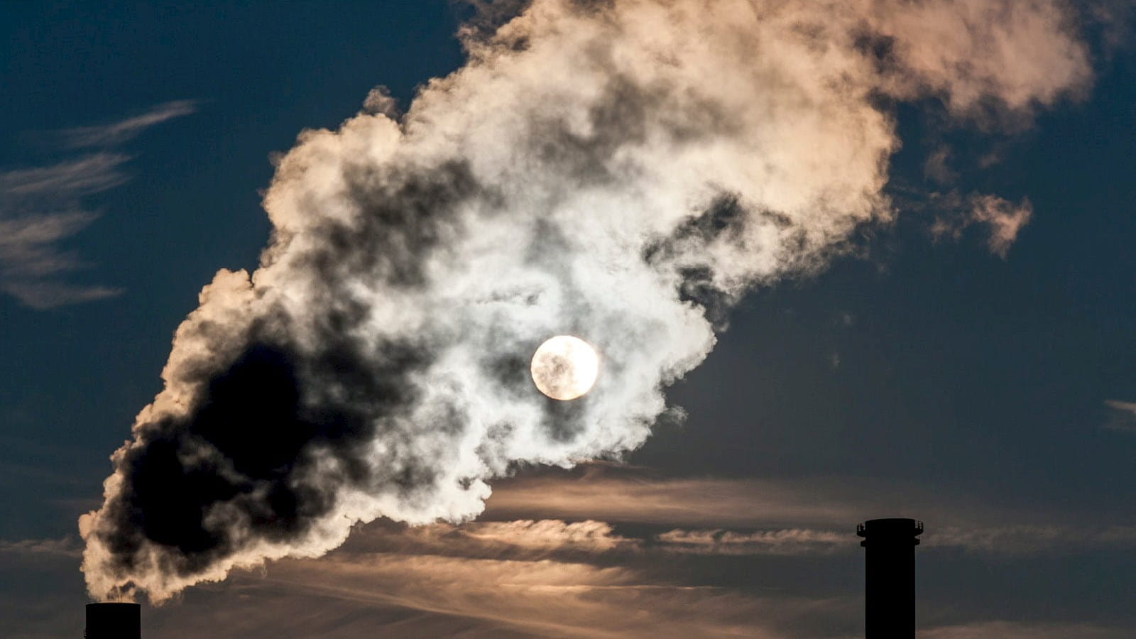 sun smoke carbon pollution ICAEW Insights net zero climate change sustainability