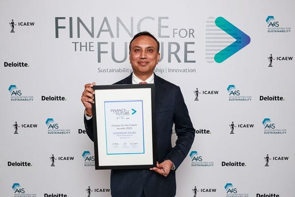 Finance for the Future Awards 2025: Winner Nature and biodiversity leadership - Rishi Kalra, ofi