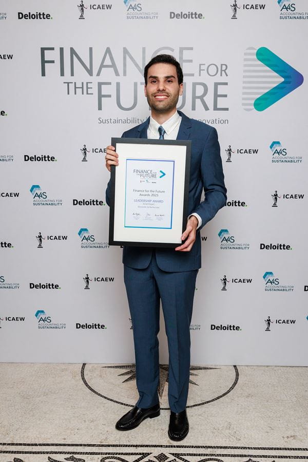 Finance for the Future Awards 2025: Winner Social impact leadership - Alexandre da Rocha Leão, Natura