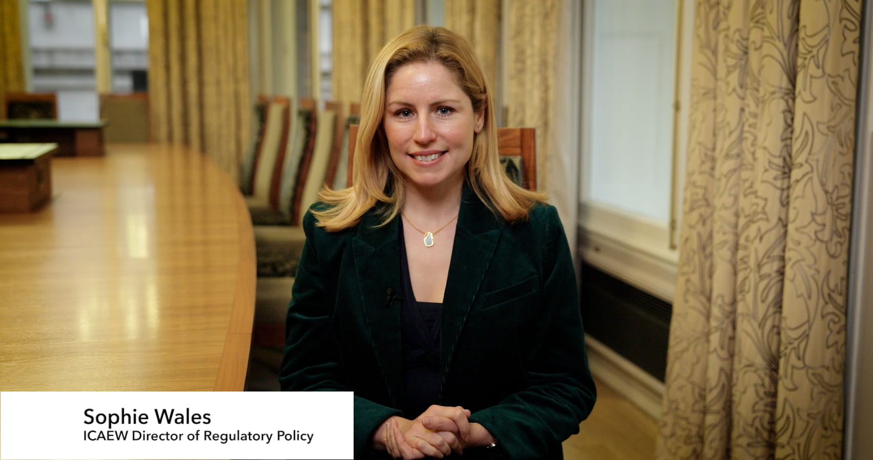 Sophie Wales, Director of Regulatory Policy at ICAEW