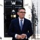 Prime Minister Andy Burnham arrives at 10 Downing Street