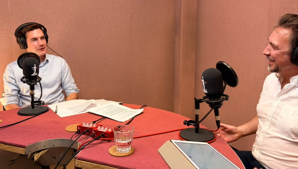 Alex Russell and David Smith, Director of Quality and Professional Standards at Kreston Global