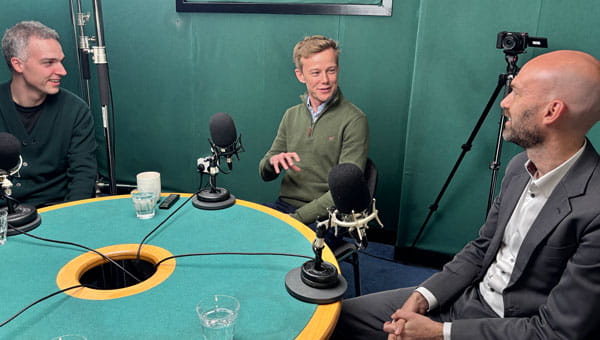 Ramana McConnon, Jon Morris and Martin Brown