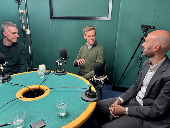 Ramana McConnon, Jon Morris and Martin Brown