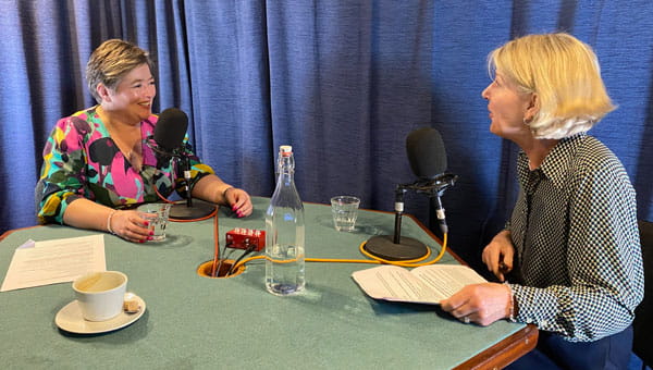 Philippa Lamb and Sally Baker