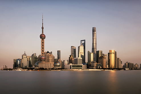 Shanghai skyline