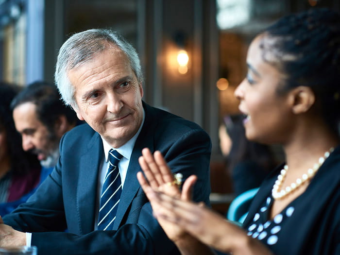 ICAEW Insights Future of Boards CEO old man meeting business leader scenario planning