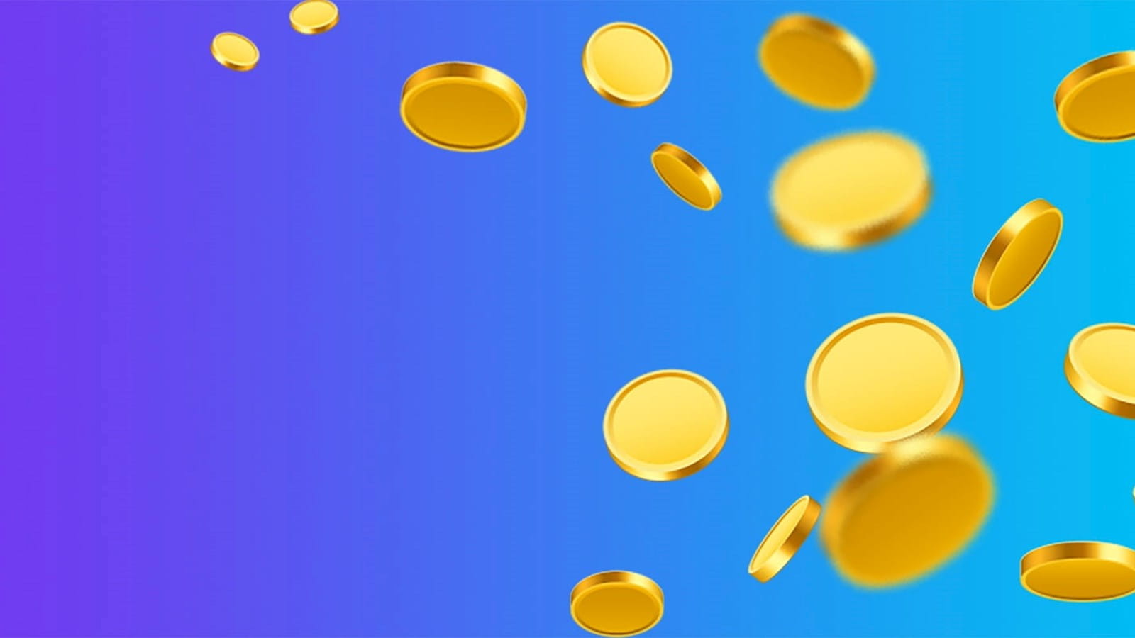 Falling coins image