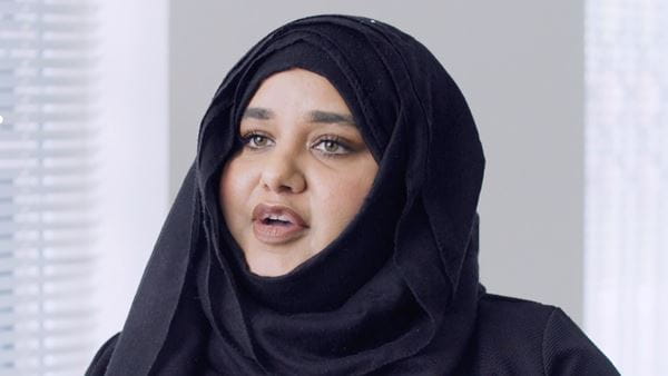 A photo of ICAEW Student Council Chair Fiyza Awan