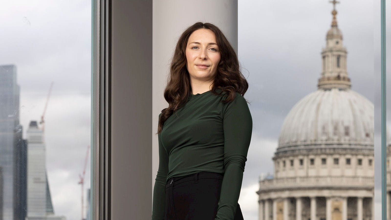 ICAEW mature student young woman city office London St Pauls