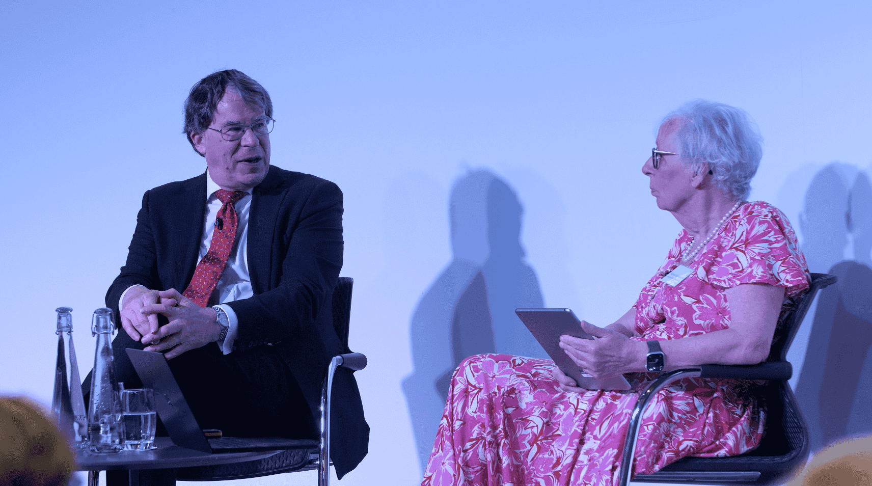 Bill Dodwell speaking at the Hardman lecture 2026