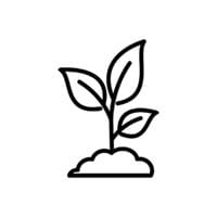 Icon depicting a plant