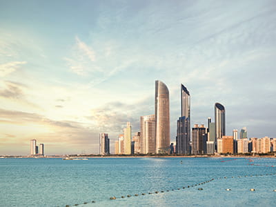 Abu Dhabi skyline