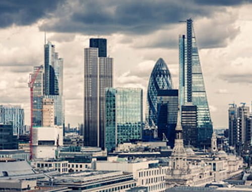 Image of London City skyline