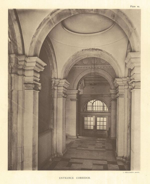 Main entrance hallway, Chartered Accountants Hall