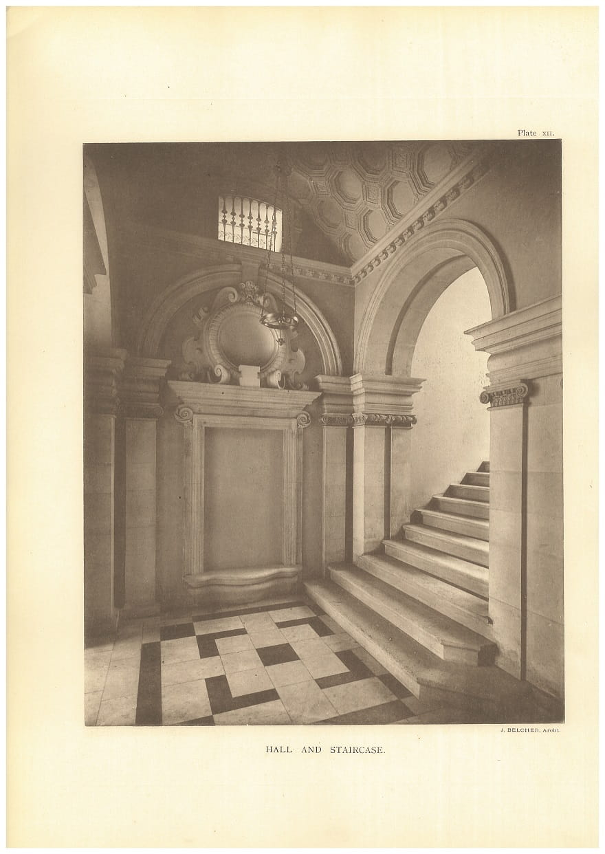 Hall and staircase, Chartered Accountants Hall