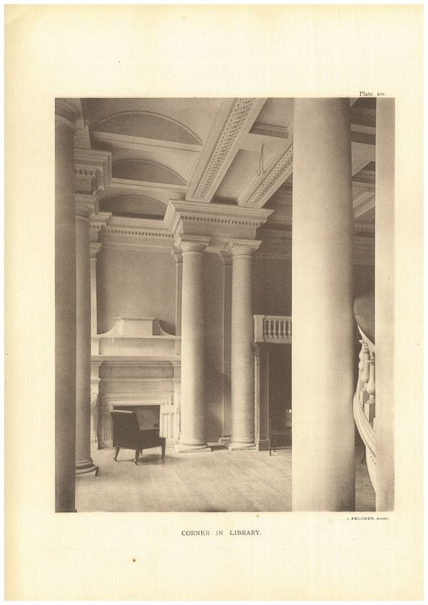 Corner in Members' Room (formerly the Library), Chartered Accountants Hall