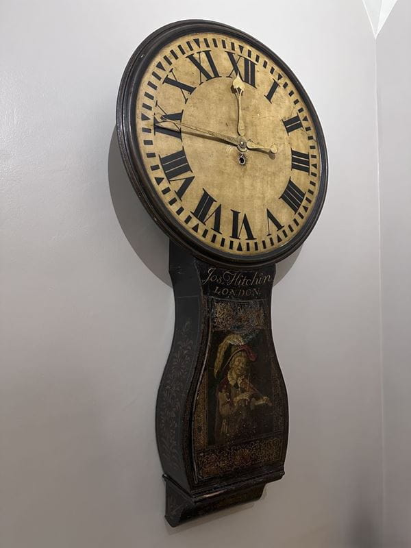 Photograph showing a side-on view of ICAEW’s Act of Parliament clock.