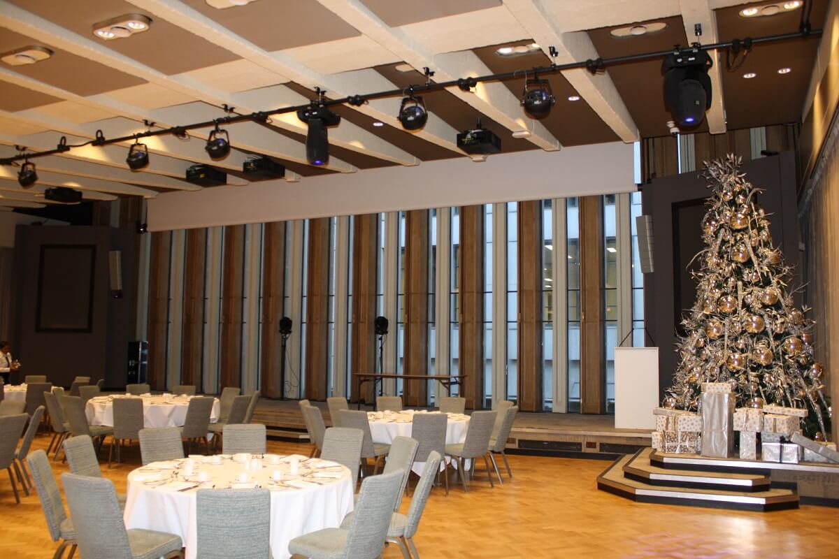 Picture of the interior of the Great Hall