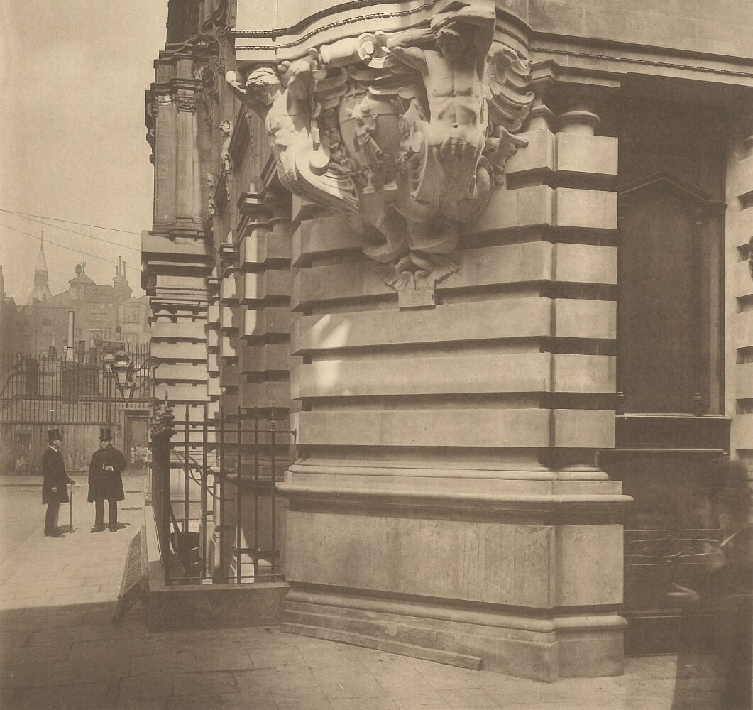 Image of Chartered Accounts Hall in 1883