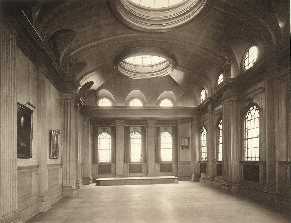 ICAEW oak hall/auditorium, photographed 1936