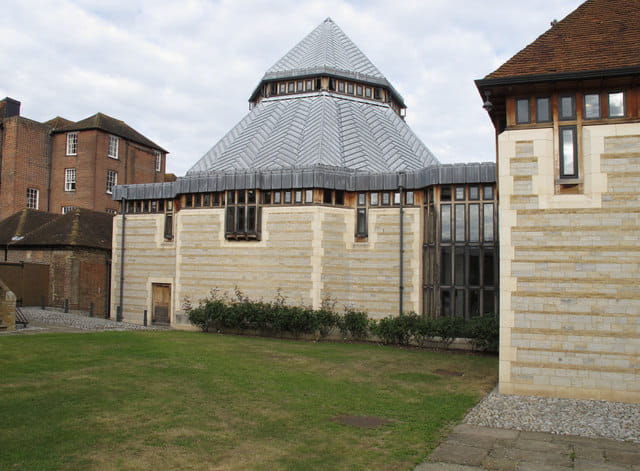 Lecture theatre of Canterbury Cathedral Lodge.
