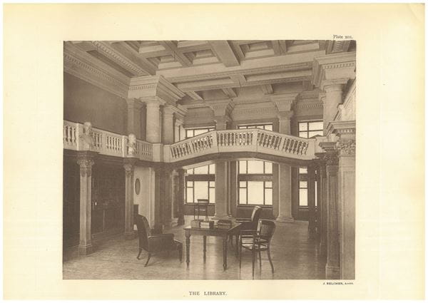 Members' Room (formerly the Library), Chartered Accountants Hall