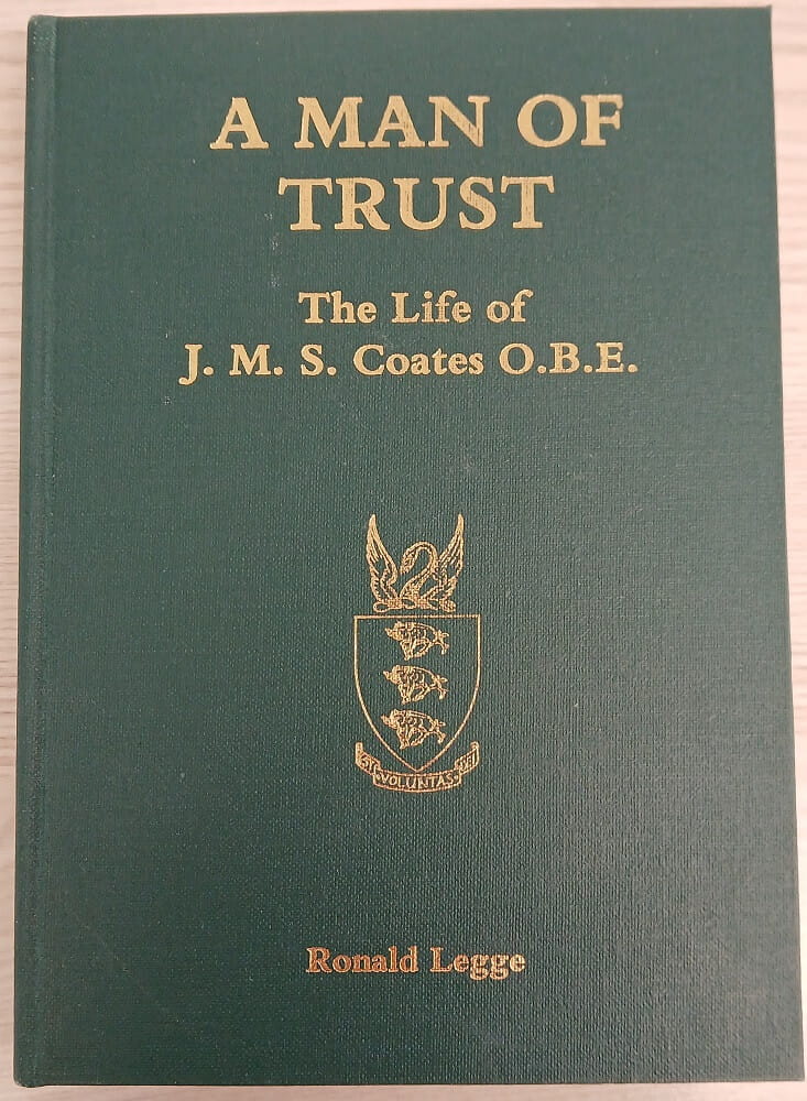 Picture of a green book with gold lettering