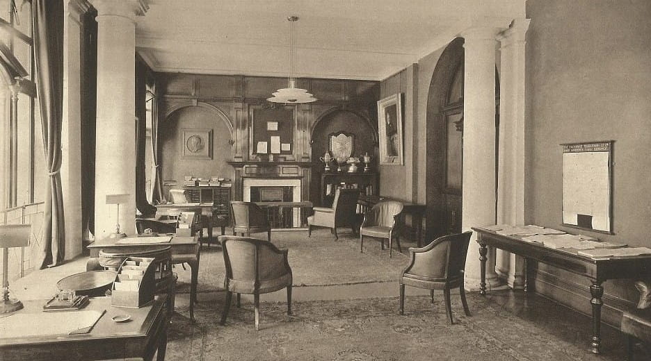 ICAEW Business Centre (formerly the Members' Room), photographed 1936