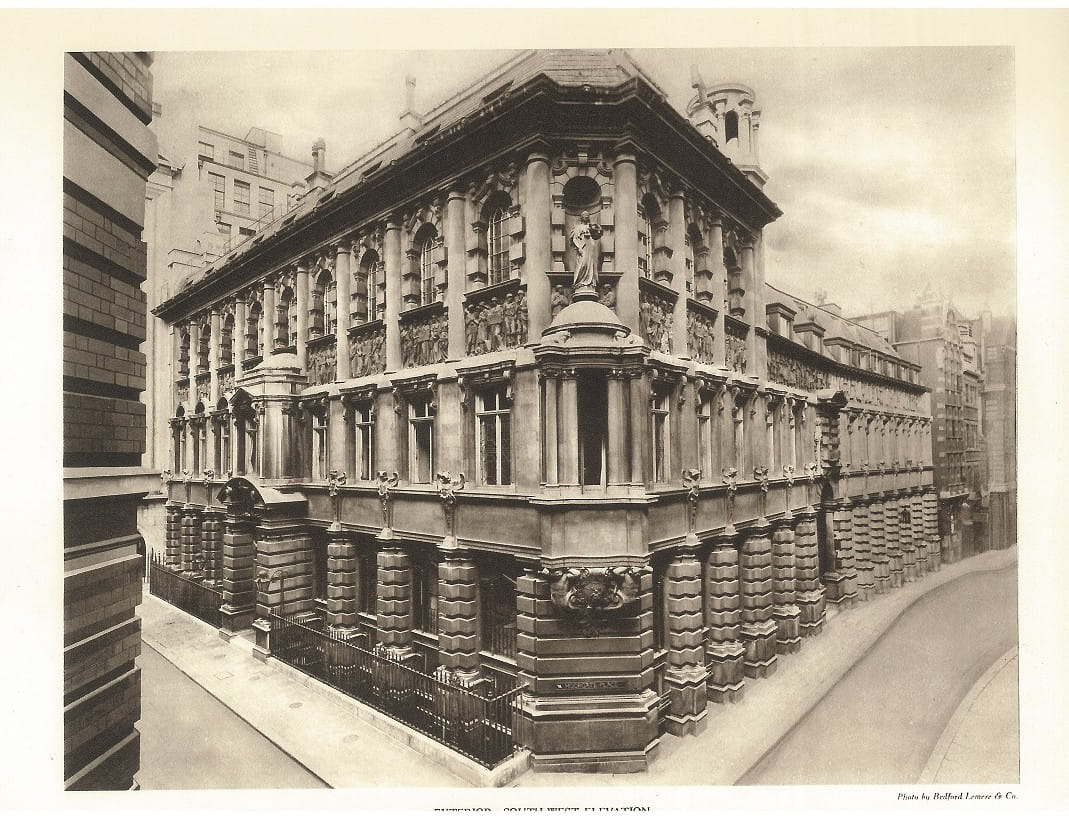 ICAEW exterior, photographed 1936