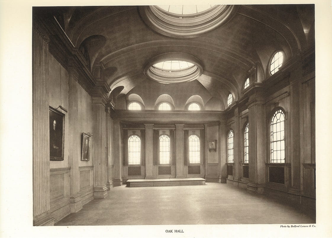 ICAEW oak hall/auditorium, photographed 1936