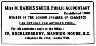 Vintage advert from a newspaper