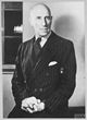 Photograph of a middle aged man in a double breasted suit in the 1940s