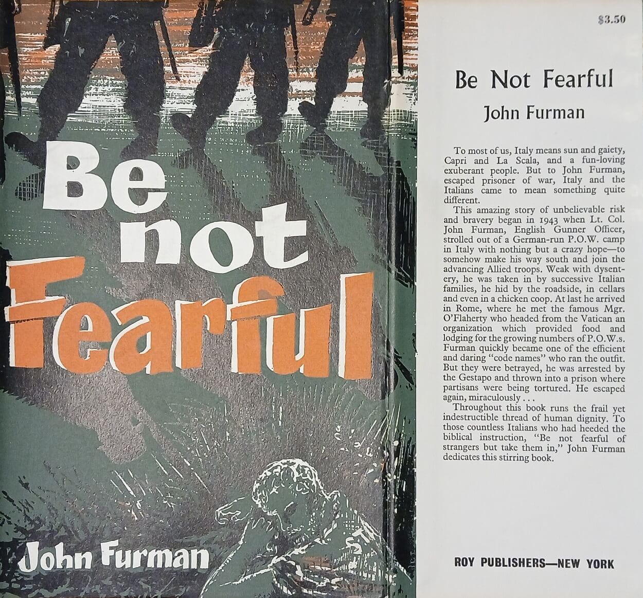 A photograph of the dustjacket of a book