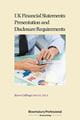 UK Financial Statements: Presentation and Disclosure Requirements book cover