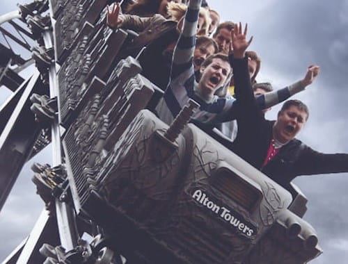 Alton Towers roller coaster