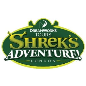 Merlin Shrek's London Adventure logo