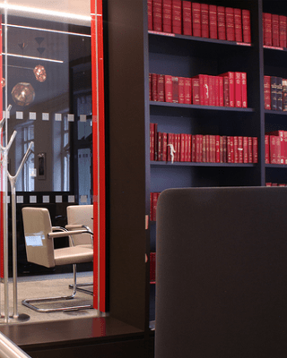 Meeting room and library