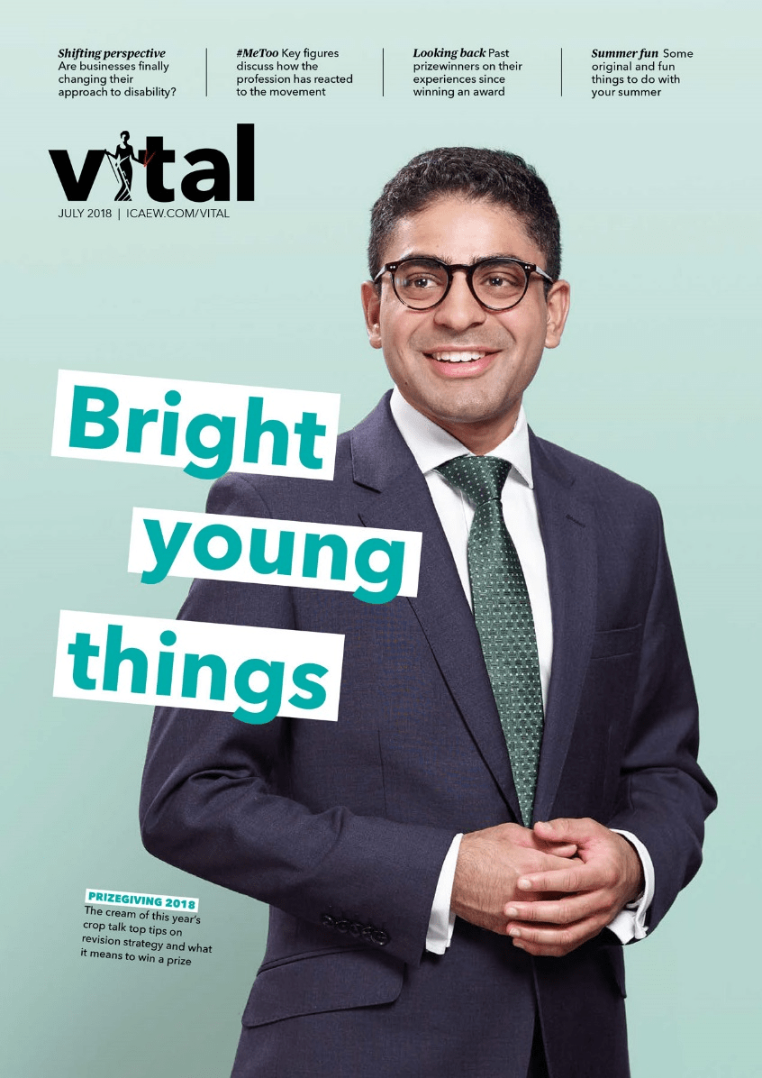 July 2018 Vital magazine cover