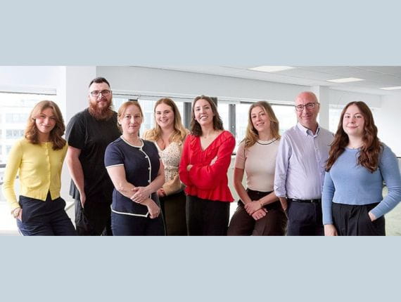 Image of smiling colleagues