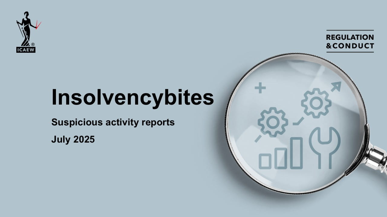 Insolvencybites: Suspicious activity reports